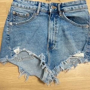 Zara jean shorts